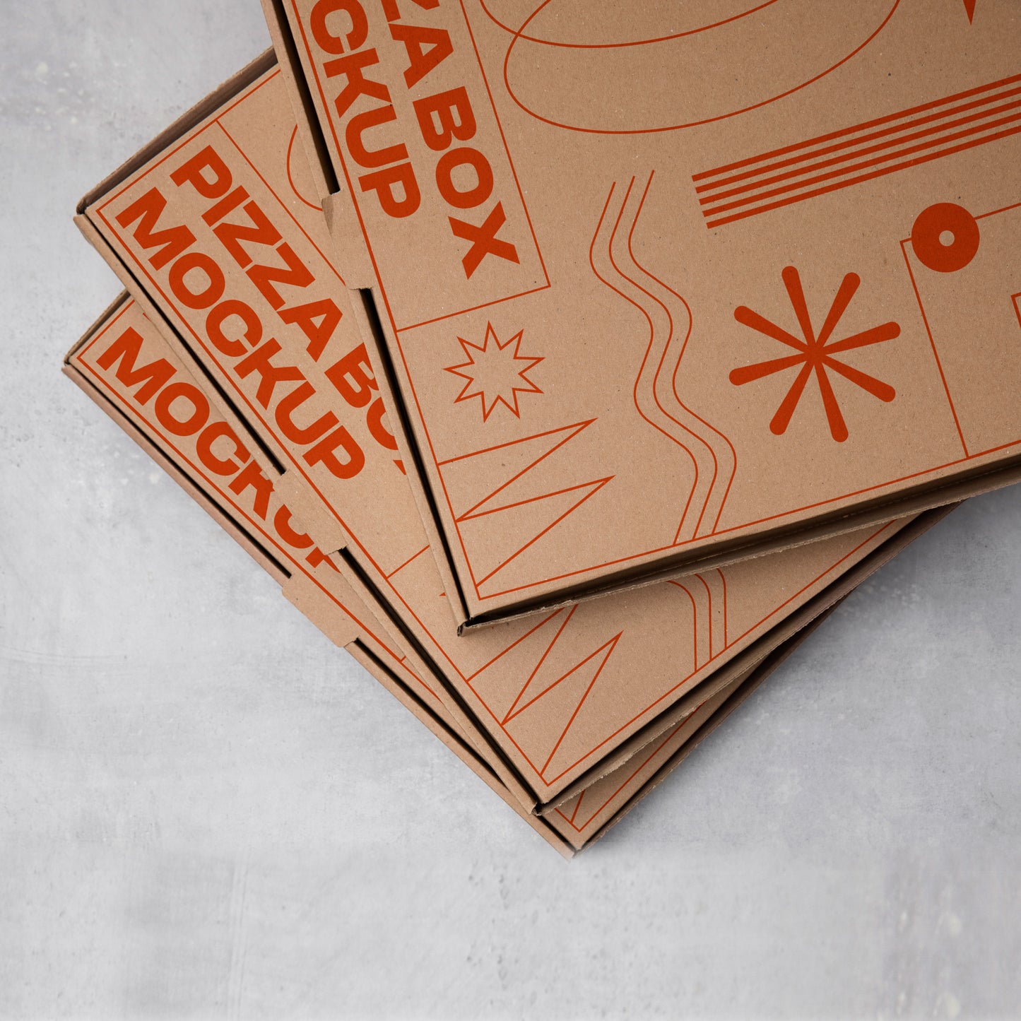 Boîte à pizza personnalisée
